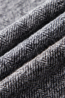 Laden Sie das Bild in den Galerie-Viewer, Grauer Einreihe Eingekerbtes 3-Teiliger Herrenanzug