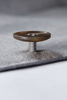 Laden Sie das Bild in den Galerie-Viewer, Einfaches Graues Gekerbtes Revers Einreihe 3-Teiliger Herrenanzug