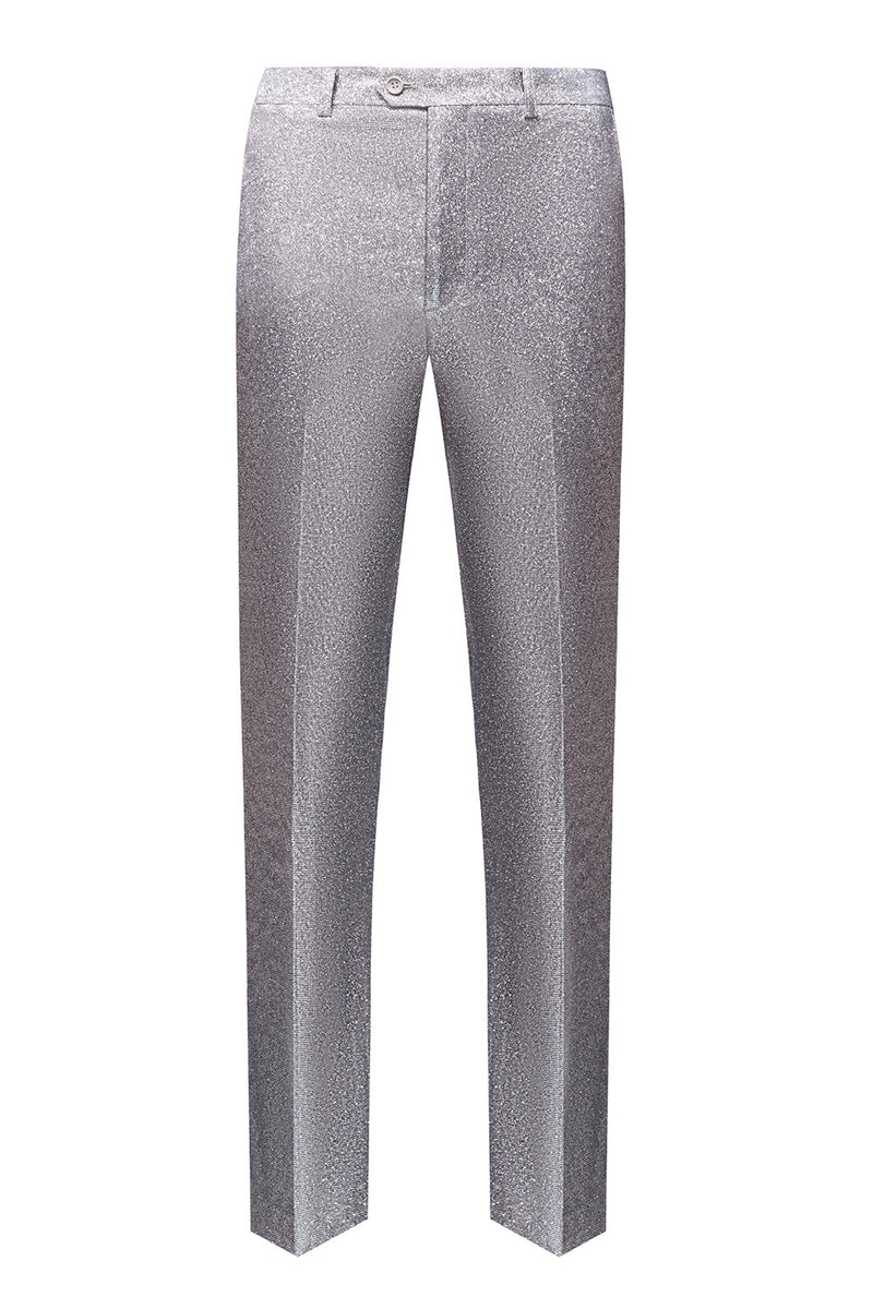 Laden Sie das Bild in den Galerie-Viewer, Glitzernder Königsblauer Spitzrevers Einreihiger 2-Teiliger Herren Ballanzug