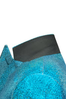 Laden Sie das Bild in den Galerie-Viewer, Glitzernder Königsblauer Spitzrevers Einreihiger 2-Teiliger Herren Ballanzug