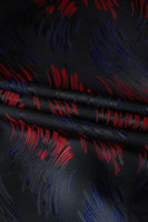 Laden Sie das Bild in den Galerie-Viewer, Dunkles Marineblau Schal Revers Ein-Knopf 2-Teiliger Herrenanzug