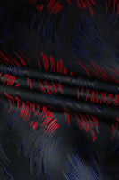 Laden Sie das Bild in den Galerie-Viewer, Dunkles Marineblau Schal Revers Ein-Knopf 2-Teiliger Herrenanzug