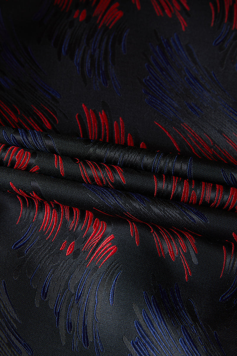 Laden Sie das Bild in den Galerie-Viewer, Dunkles Marineblau Schal Revers Ein-Knopf 2-Teiliger Herrenanzug