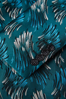 Laden Sie das Bild in den Galerie-Viewer, Pfauengrünes Schalrevers Ein-Knopf 2-Teiliger Herren Abendanzug