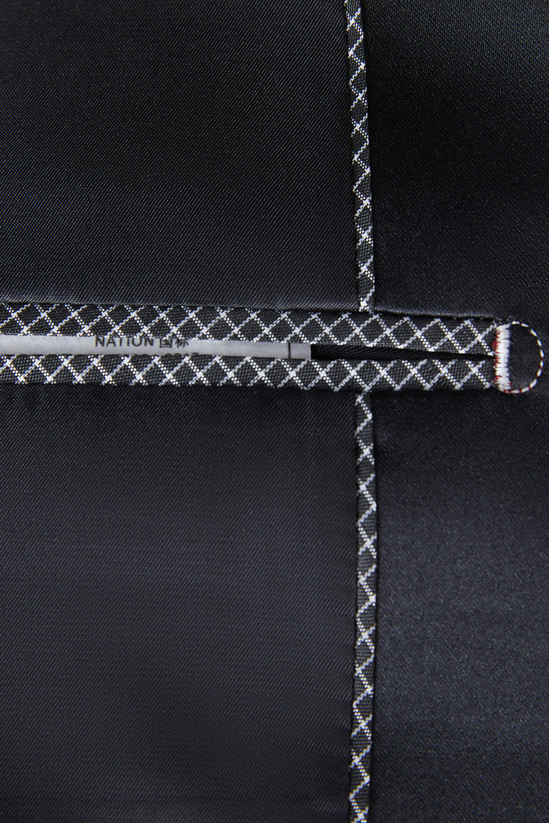 Laden Sie das Bild in den Galerie-Viewer, Pfauengrünes Schalrevers Ein-Knopf 2-Teiliger Herren Abendanzug