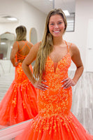 Laden Sie das Bild in den Galerie-Viewer, Blumen Flieder Glitzer Meerjungfrau Rückenfrei Langes Abendkleid