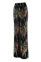 Laden Sie das Bild in den Galerie-Viewer, Glitzernd Schwarz Pailletten 2 Teilig Festliches Damen Ensemble mit Revers