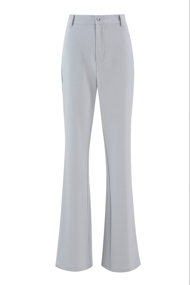 Laden Sie das Bild in den Galerie-Viewer, Silber Revers Doppelreiher 2 Teilig Festliches Damen Ensemble