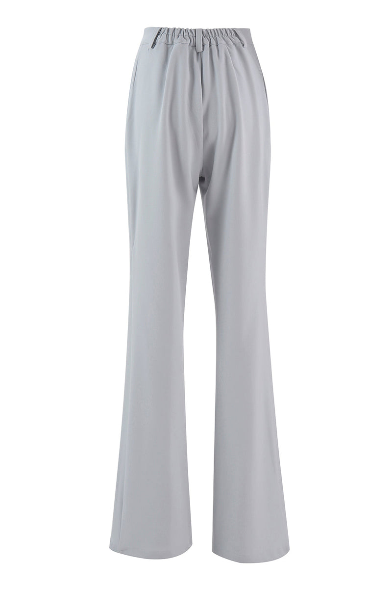 Laden Sie das Bild in den Galerie-Viewer, Silber Revers Doppelreiher 2 Teilig Festliches Damen Ensemble