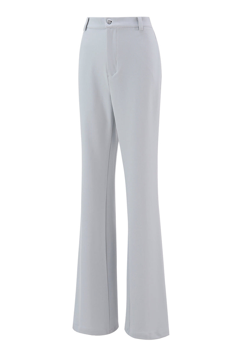 Laden Sie das Bild in den Galerie-Viewer, Silber Revers Doppelreiher 2 Teilig Festliches Damen Ensemble