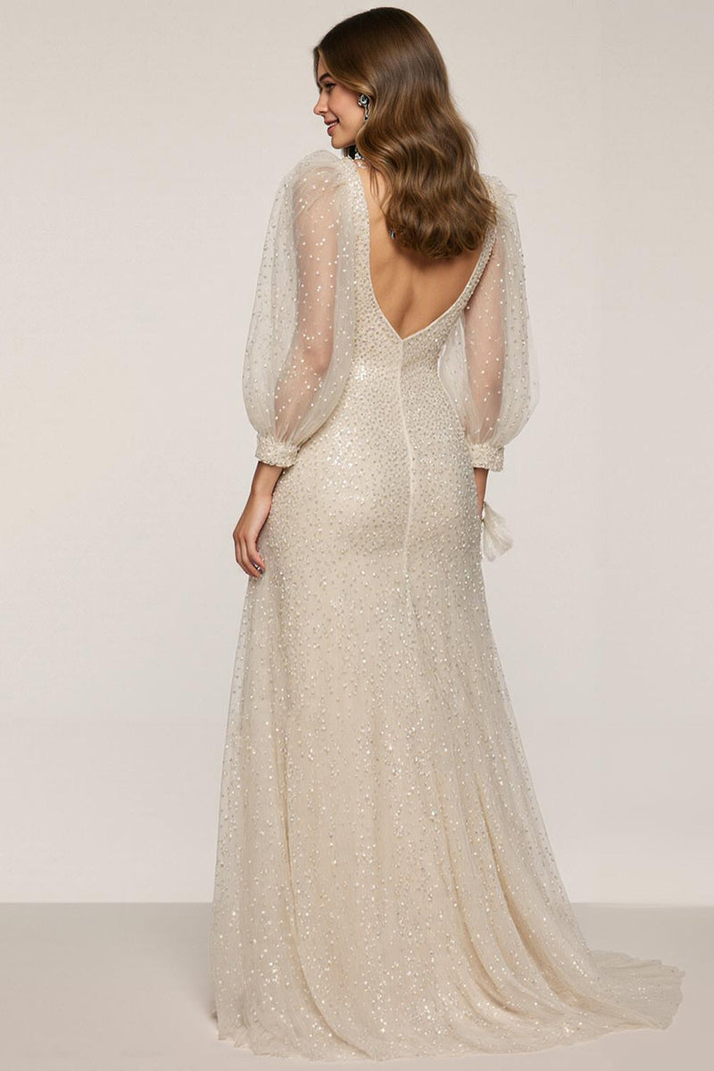 Glitzer Kleid Damen Party Pailetten Abendkleid Lang Produktbild-Vorschau 10