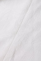 Laden Sie das Bild in den Galerie-Viewer, Weißer Jacquard Spitzen Revers Zweireiher 2-Teiliger Herrenanzug