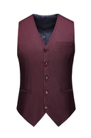 Laden Sie das Bild in den Galerie-Viewer, Schwarze Gekerbtes Revers 3-Teiliger mit zwei Knöpfen Herren Ballanzug