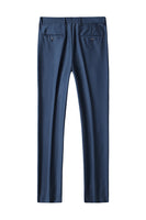 Laden Sie das Bild in den Galerie-Viewer, Schwarze Gekerbtes Revers 3-Teiliger mit zwei Knöpfen Herren Ballanzug