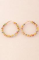 Laden Sie das Bild in den Galerie-Viewer, Bunte Loop Boho Style Ohrringe