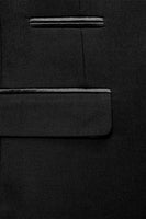 Laden Sie das Bild in den Galerie-Viewer, Grauer Schal Revers 3-Teiliger Abendanzug für Herren