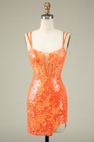 Laden Sie das Bild in den Galerie-Viewer, Wunderschönes Rosafarbenes Schnürkleid mit engem Glittler Cocktailkleid