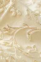 Laden Sie das Bild in den Galerie-Viewer, Hellrosa Schal Ein-Knopf Revers Jacquard 2-Teiliger Herren Ballanzug