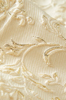 Laden Sie das Bild in den Galerie-Viewer, 2-Teiliger Mint Schal Revers Ein Knopf Jacquard Herren Ballanzug