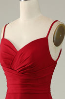 Laden Sie das Bild in den Galerie-Viewer, Dunkelgrünes Geraffte A Linie Lang Ballkleider