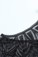 Laden Sie das Bild in den Galerie-Viewer, Pailletten-Glitzer-Umhang aus den 1920er Jahren