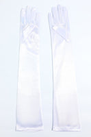 Laden Sie das Bild in den Galerie-Viewer, Weiße Partyhandschuhe aus den 1920er Jahren