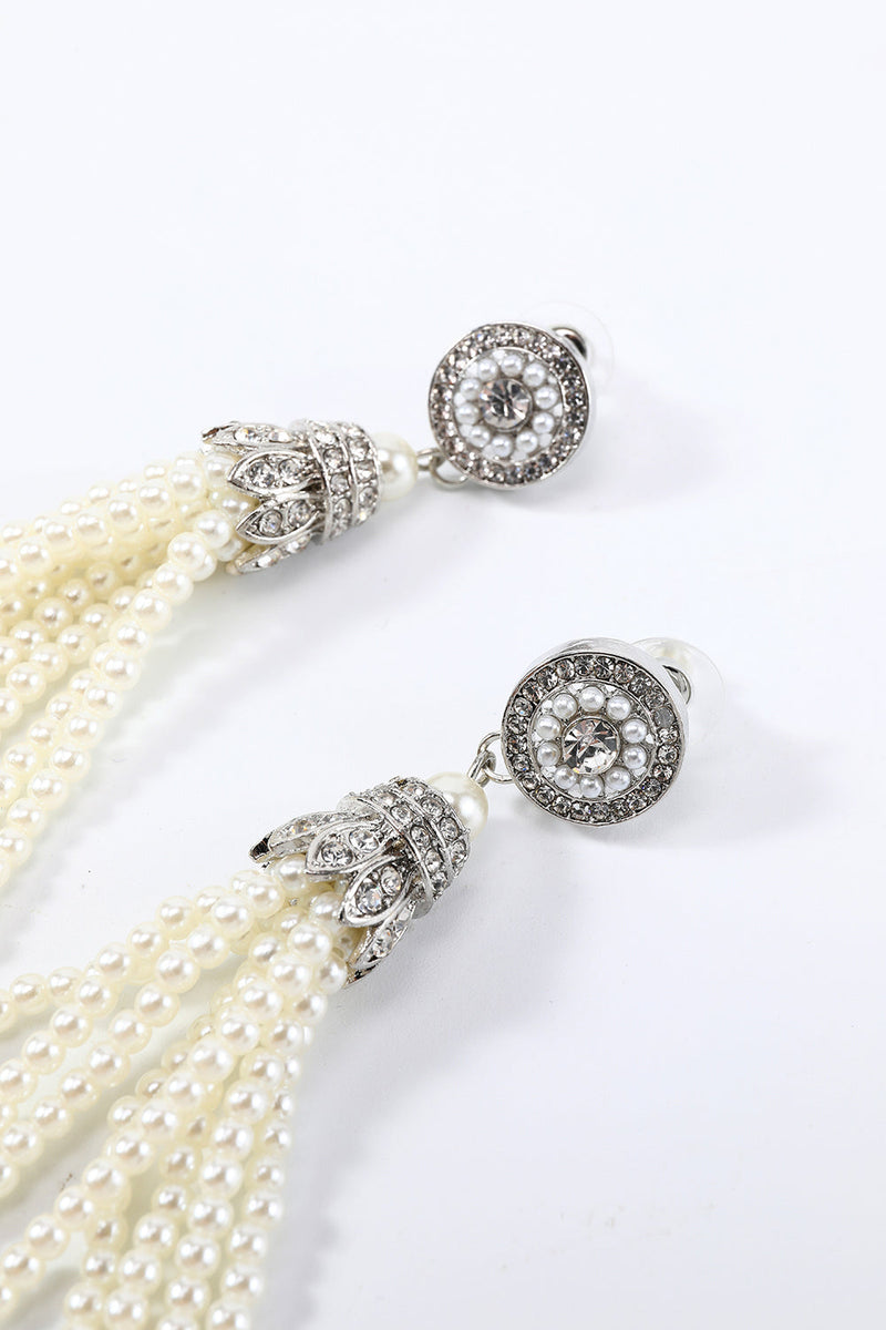 Laden Sie das Bild in den Galerie-Viewer, Elfenbein 1920er Jahre Party Accessoires Sets