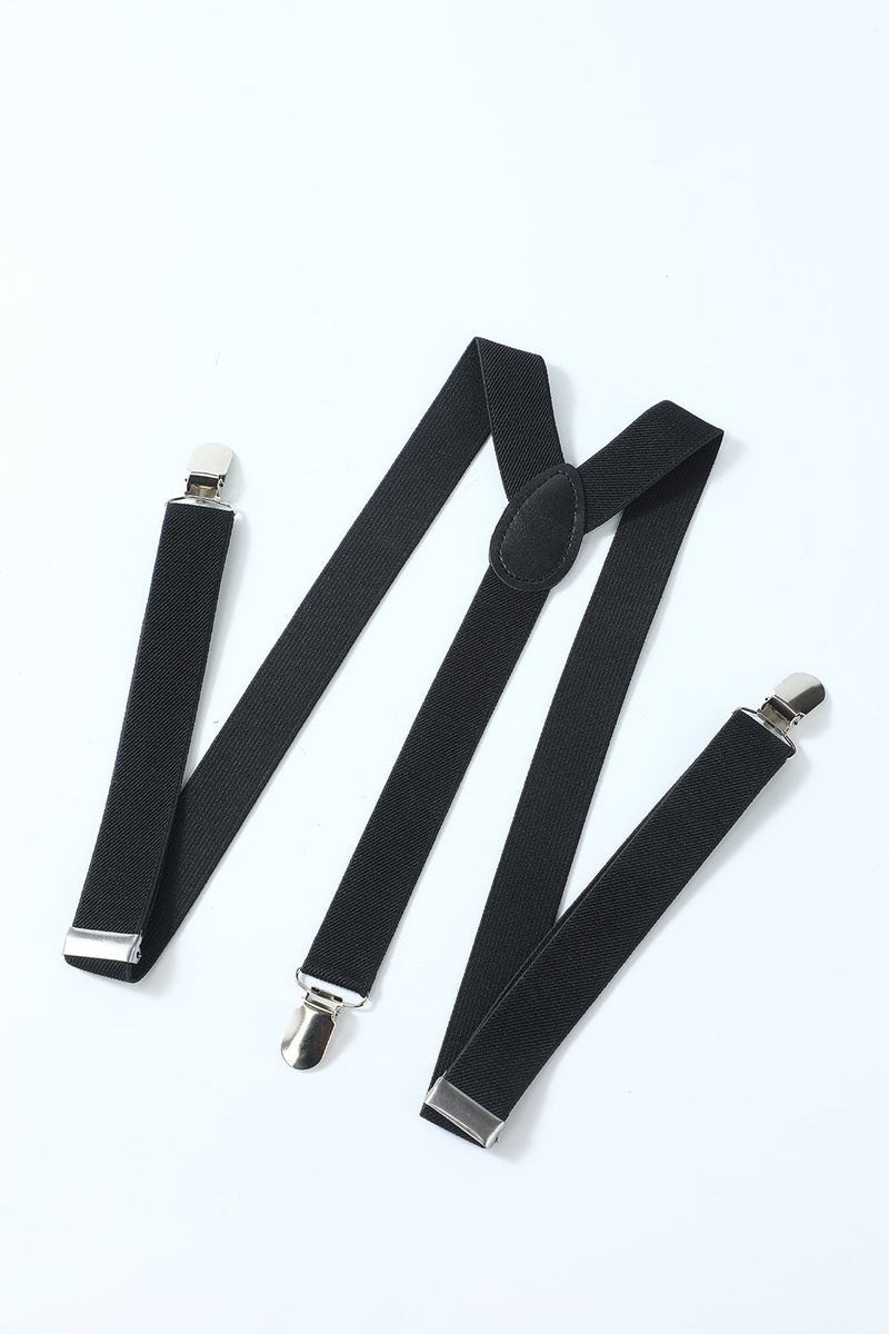 Laden Sie das Bild in den Galerie-Viewer, Schwarzes 1920er Jahre Accessoires Set für Herren