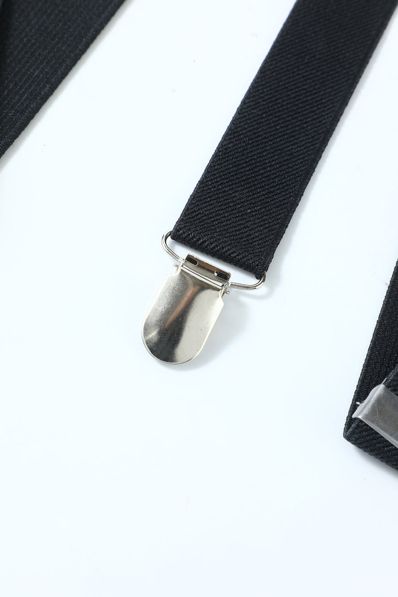 Laden Sie das Bild in den Galerie-Viewer, Schwarzes 1920er Jahre Accessoires Set für Herren