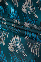 Laden Sie das Bild in den Galerie-Viewer, Pfauengrünes Schalrevers Ein-Knopf 2-Teiliger Herren Abendanzug