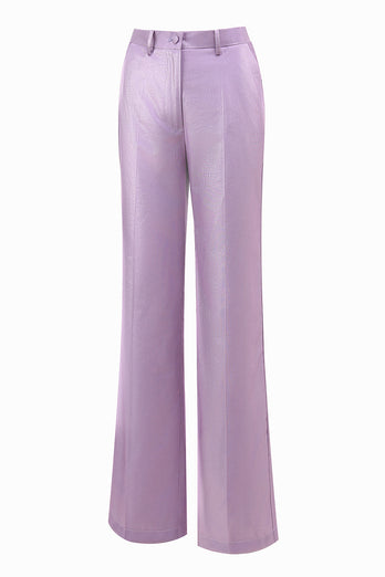Wisteria 2-teiliges Satin Peak-Revers Damen-Abendanzug