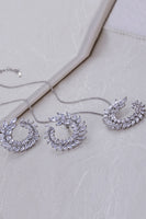 Laden Sie das Bild in den Galerie-Viewer, Perlen-Brautohrringe