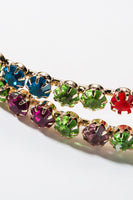 Laden Sie das Bild in den Galerie-Viewer, Bunter Perlen-Creolen-Ohrring