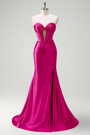 Glitzer Schwarzes Korsett Perlen Schätzchen Lange Abendkleid