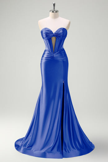 Glitzer Dunkelgrün Korsett Perlen Schätzchen Lange Abendkleid