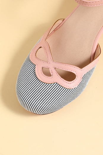 Retro Black White Dots Schuhe