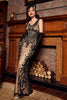 Laden Sie das Bild in den Galerie-Viewer, Pailletten Gatsby 1920er Jahre Ballkleid