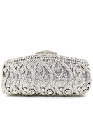 Laden Sie das Bild in den Galerie-Viewer, Luxuriöse Strass-Party-Handtasche mit abnehmbarer Kette