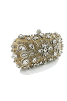 Laden Sie das Bild in den Galerie-Viewer, Strass Sparkly Black Party Clutch Tasche