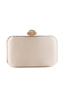 Laden Sie das Bild in den Galerie-Viewer, Champagnerfarbene Strassperle Party Handtasche