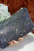 Laden Sie das Bild in den Galerie-Viewer, Schwarze Spakly Strass Abendhandtasche