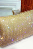 Laden Sie das Bild in den Galerie-Viewer, Schwarze Spakly Strass Abendhandtasche