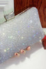 Laden Sie das Bild in den Galerie-Viewer, Schwarze Spakly Strass Abendhandtasche