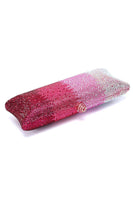 Laden Sie das Bild in den Galerie-Viewer, Fuchsia Ombre Saprkly Pailletten-Abend-Clutch