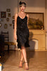 Laden Sie das Bild in den Galerie-Viewer, Rotes Roaring 20s Gatsby Flapper Kleid mit Fransen