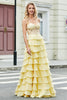 Laden Sie das Bild in den Galerie-Viewer, Wunderschönes A-Linien-Sweetheart-Korsett Fliederfarbenes Ballkleid mit Applikationen und Rüschen