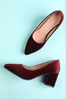 Laden Sie das Bild in den Galerie-Viewer, Frauen Chunky Block High Heel