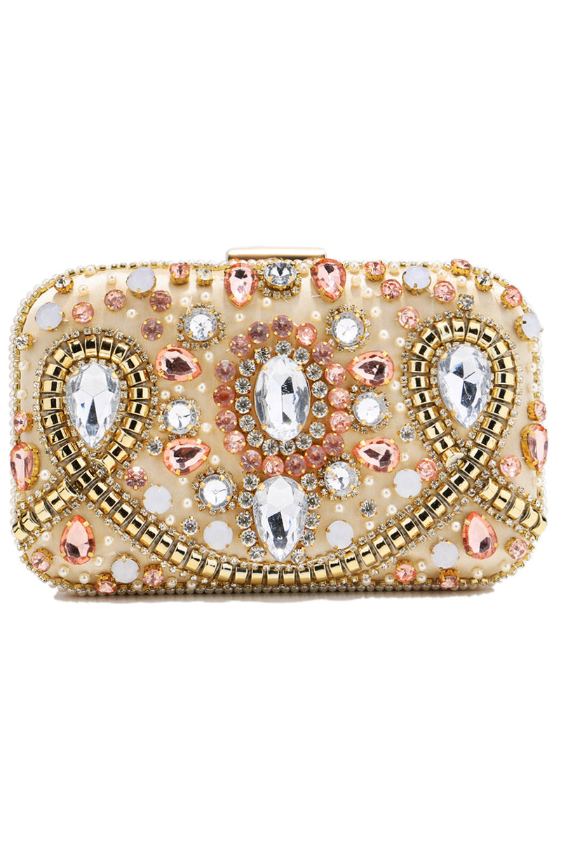 Laden Sie das Bild in den Galerie-Viewer, Party bestickte Clutch mit Perlstickerei