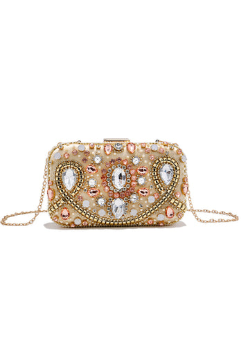 Party bestickte Clutch mit Perlstickerei