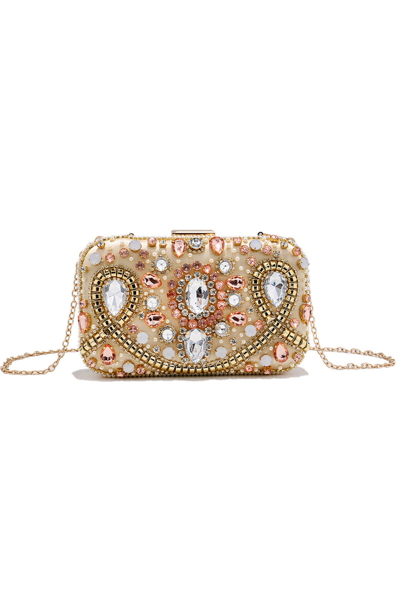 Laden Sie das Bild in den Galerie-Viewer, Party bestickte Clutch mit Perlstickerei